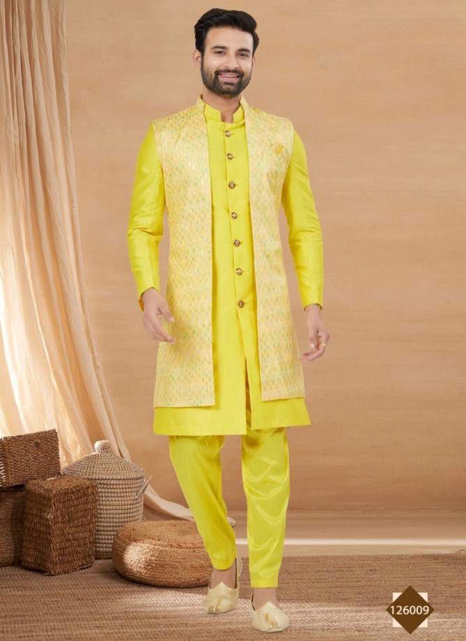 New Traditional Premium Jacket Kurta Set