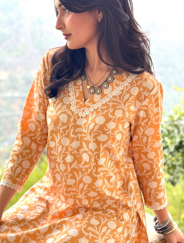 Orange Love Co-ord Set