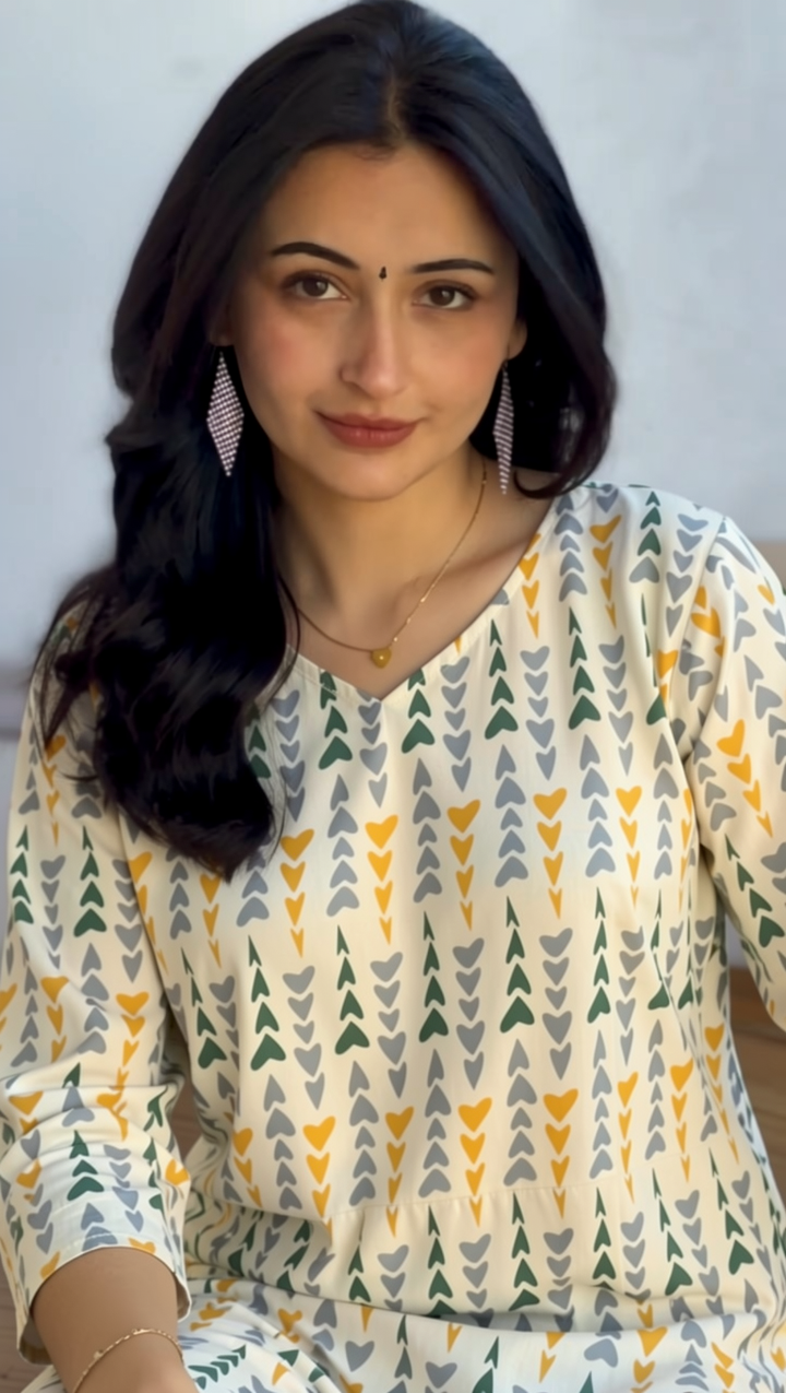 Breezy Bliss Printed Coord Set