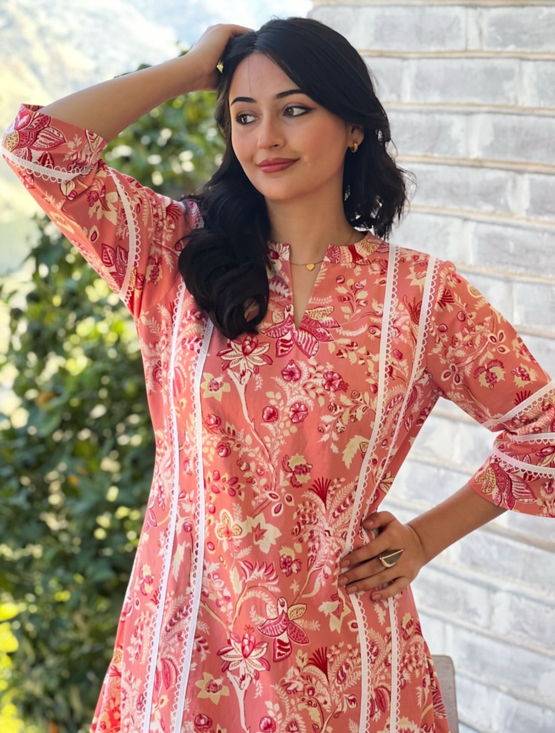 Blush Bloom Printed Co-Ord Set