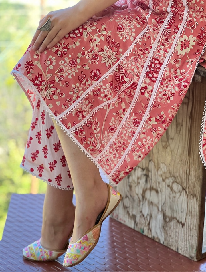 Blush Bloom Printed Co-Ord Set