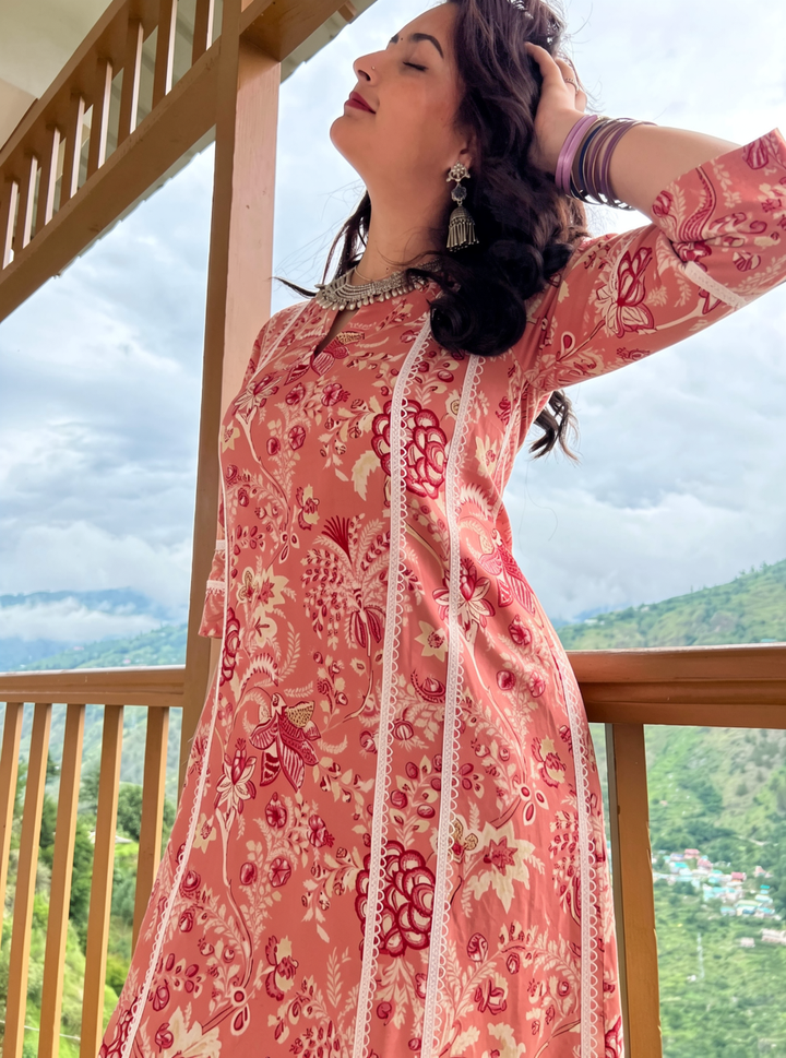Blush Bloom Printed Co-Ord Set