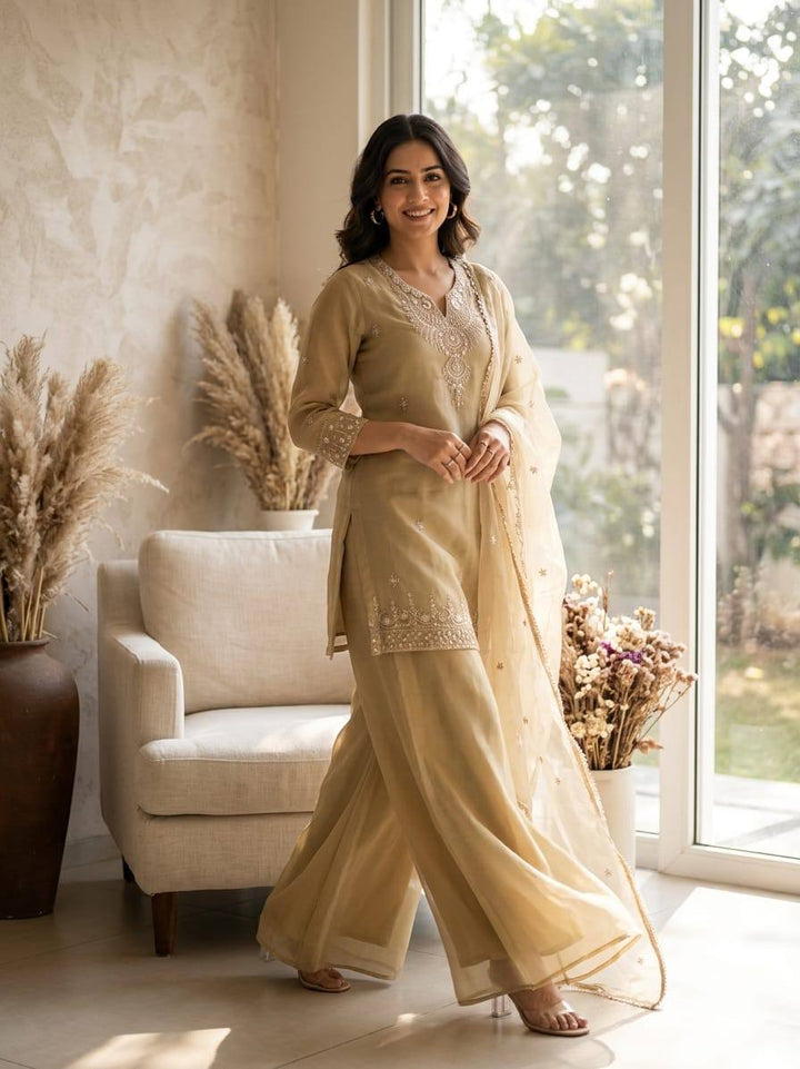 Organza Lace Elegance Set