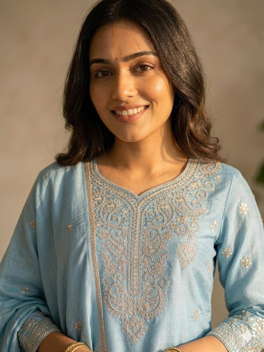 Premium Designer ZAZU Silk Ethnic Palazzo Collection
