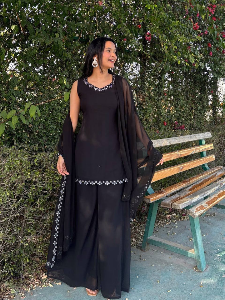 Elegant Georgette Kurta Set