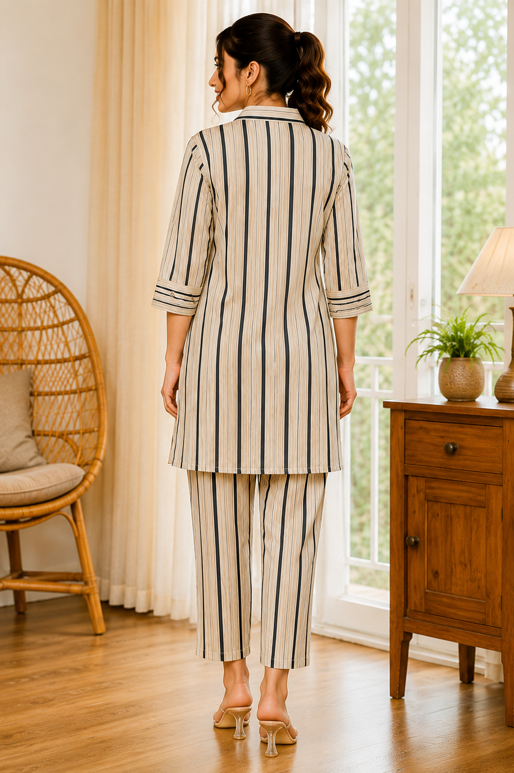 Classic Stripe Corset Co-Ord
