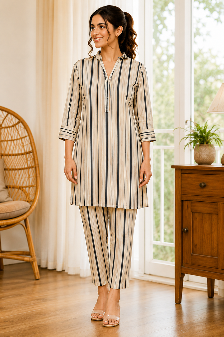 Classic Stripe Corset Co-Ord