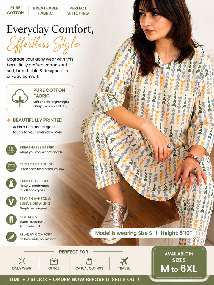 Breezy Bliss Printed Coord Set
