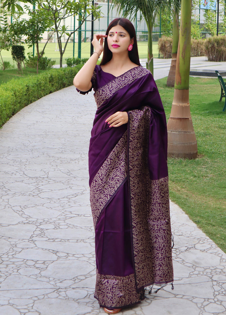 Launching handloom raw silk saree with rich pallu