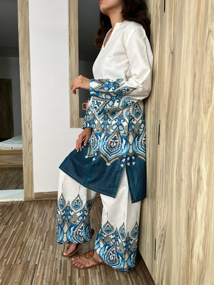 Urban Grace Cotton A-Line Co-Ord Set