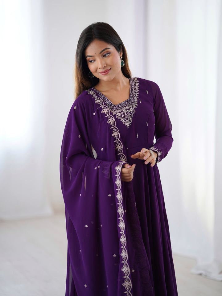 Elegant Designer Anarkali Set