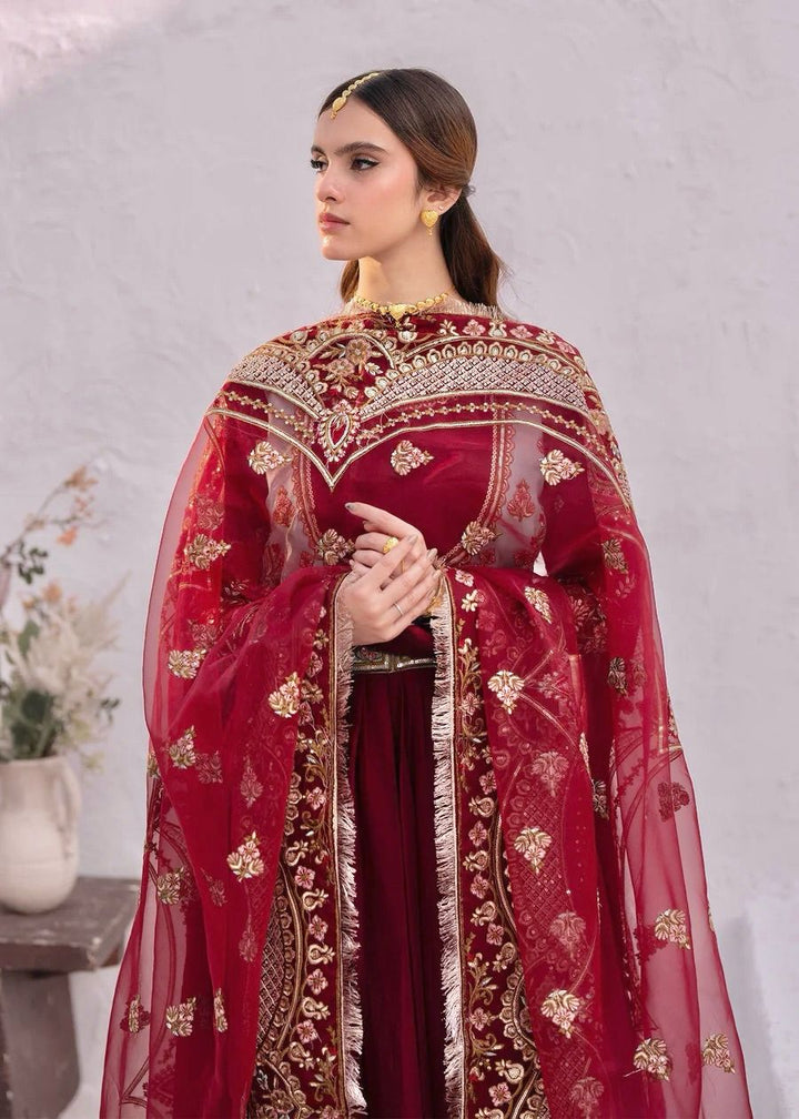 Elegant Embroidered Faux Georgette Gown with Dupatta Set