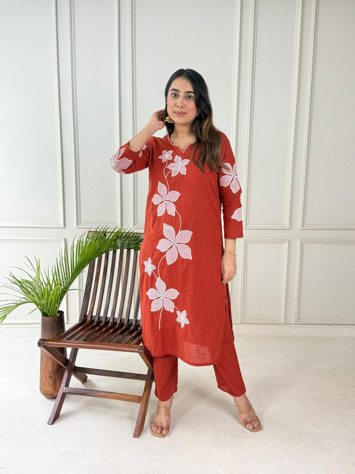Pure Elegance Redefined Timeless Grace With Our Cotton Khadi Suit Set