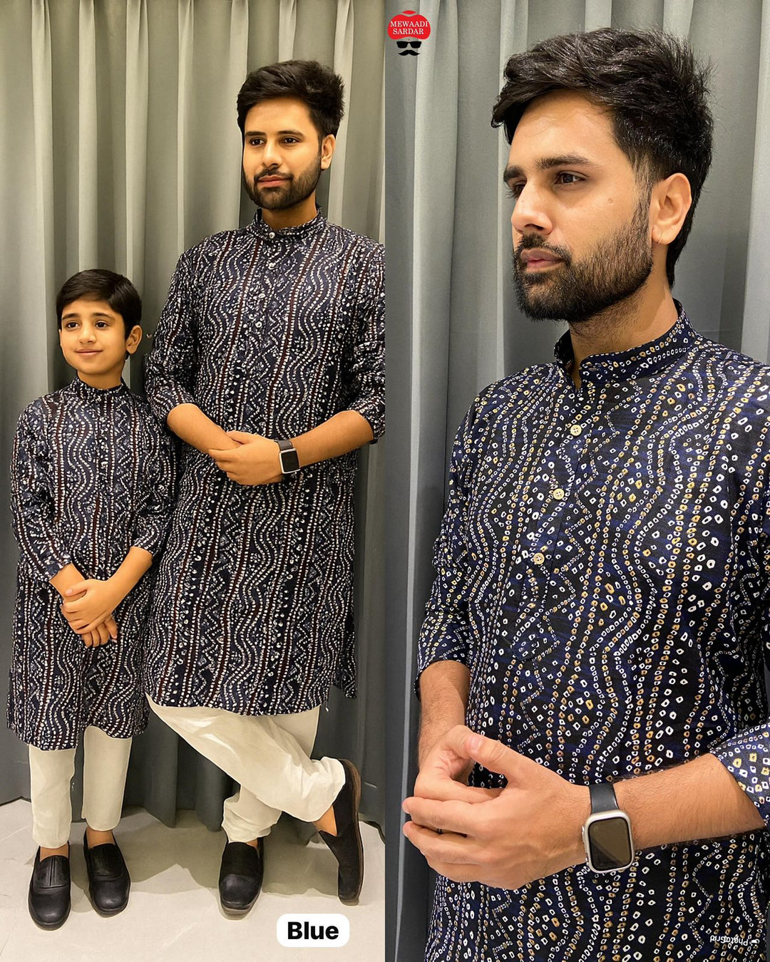 Navratri & Festival Special Bandhani Print Kurta – Now in Men’s & Kids Sizes