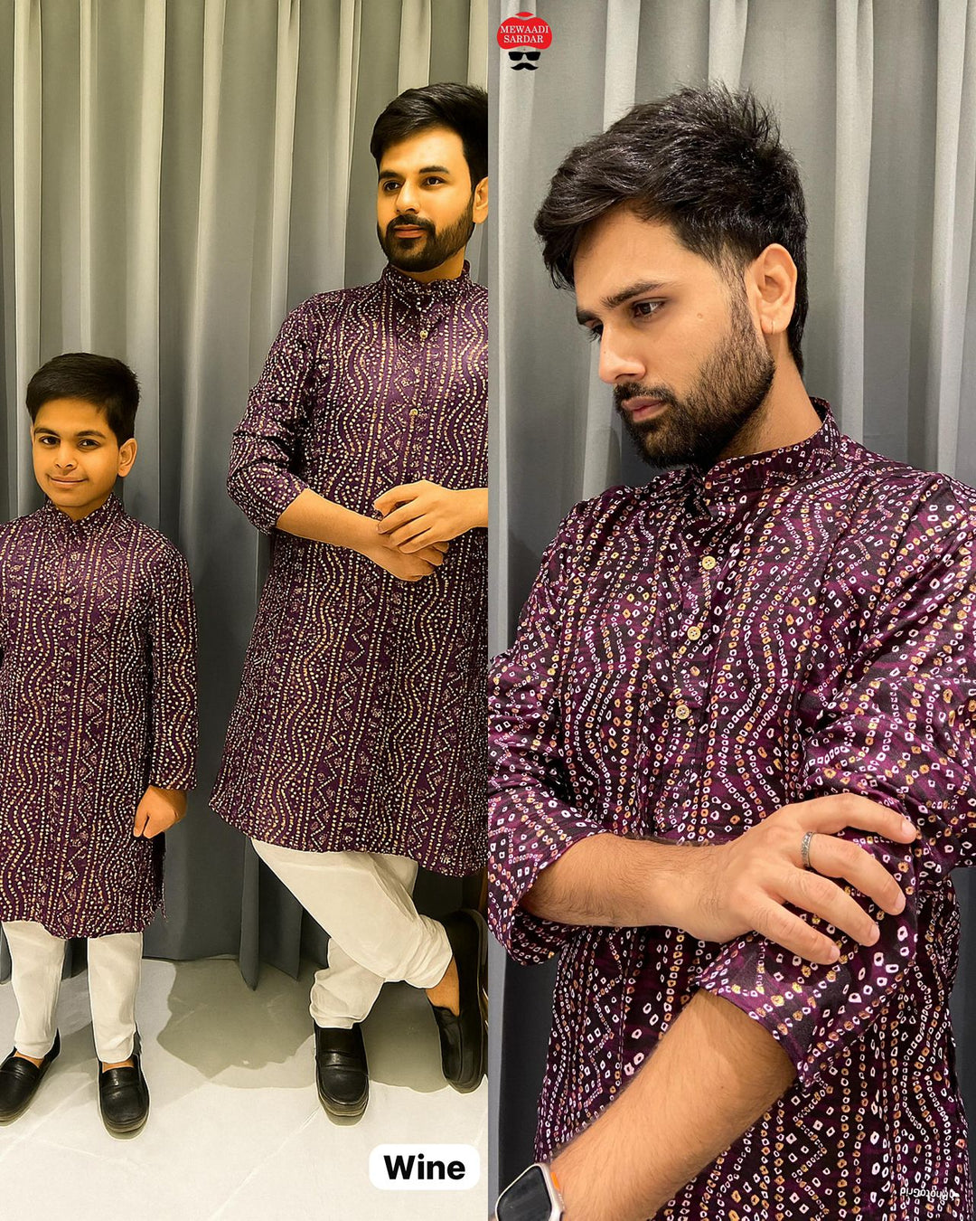 Navratri & Festival Special Bandhani Print Kurta – Now in Men’s & Kids Sizes