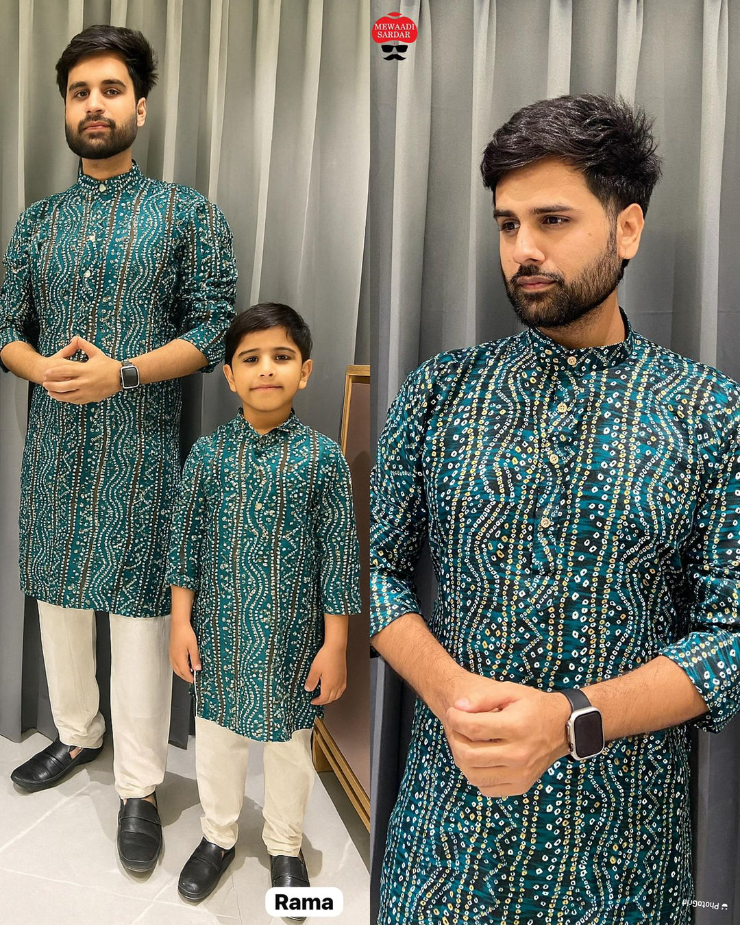 Navratri & Festival Special Bandhani Print Kurta – Now in Men’s & Kids Sizes