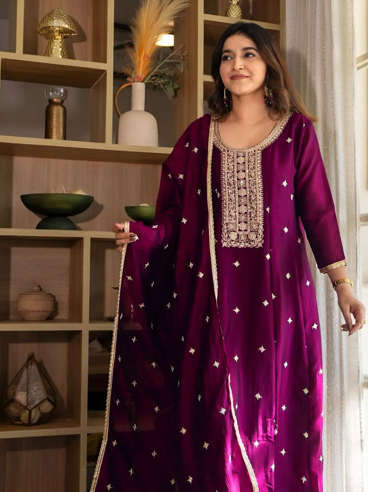 New Trendy Anarkali Designer Kurti Pant Set