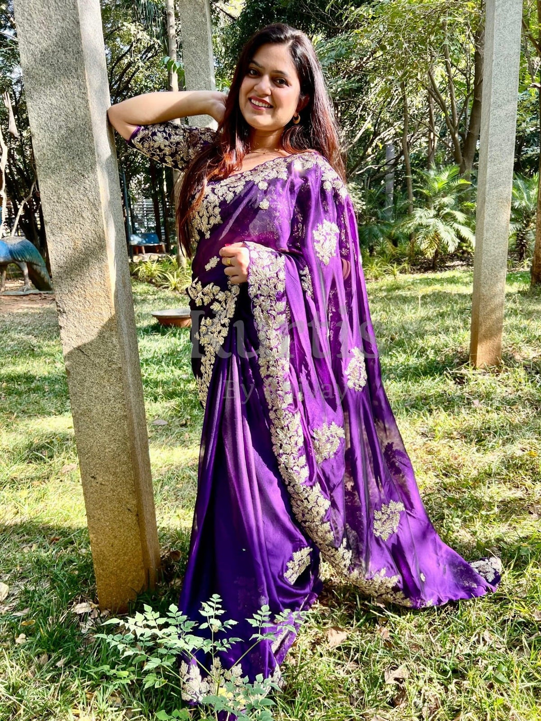 Blue well sarees