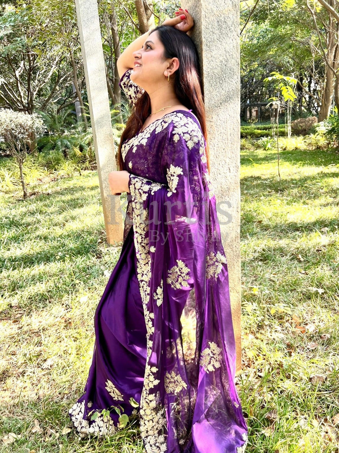 Blue well sarees