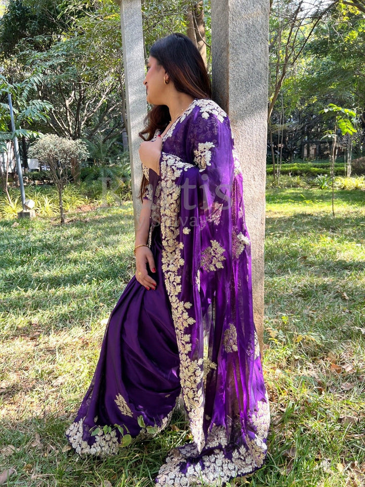 Blue well sarees