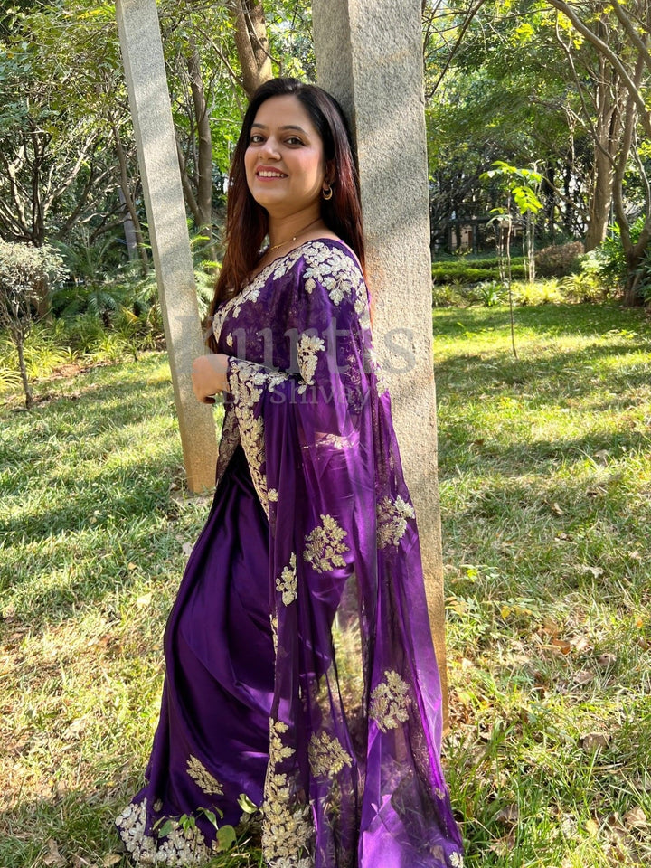 Blue well sarees