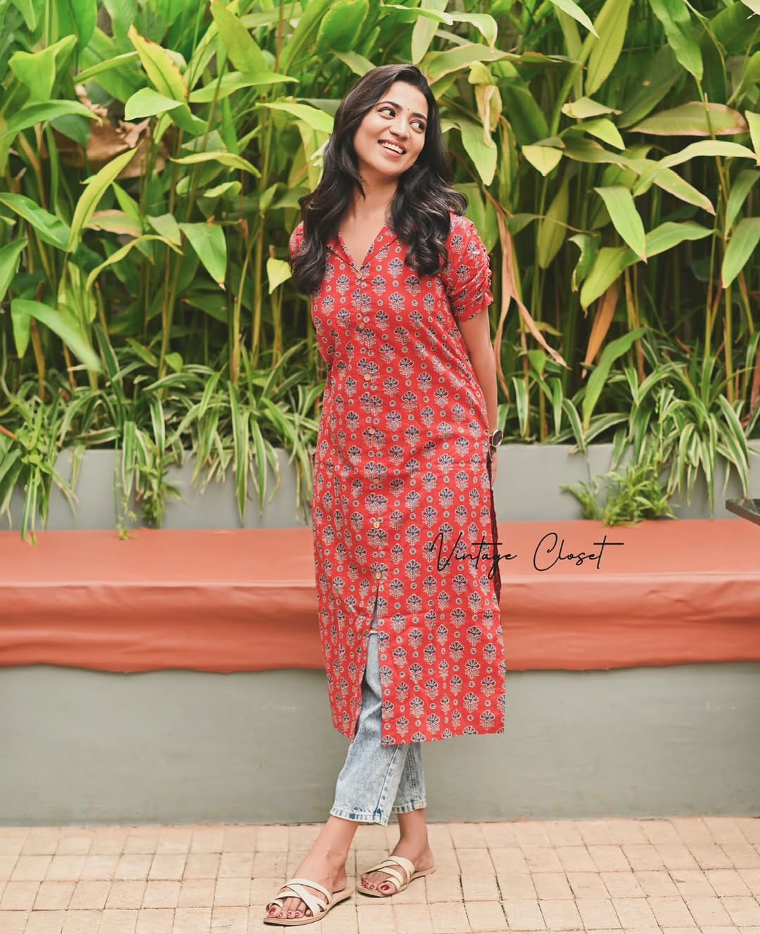 NEW PURE COTTON KURTI :3 piece suit(top,bottom&dupatta)