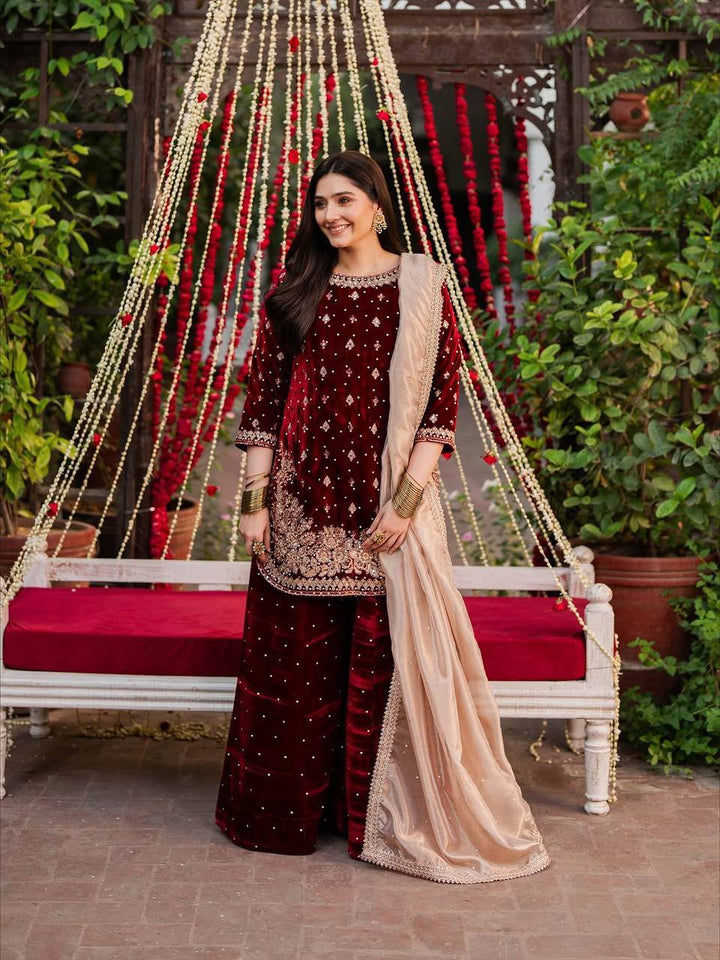 Designer Palazzo Set – Elegant Ethnic Wear for the Modern Diva