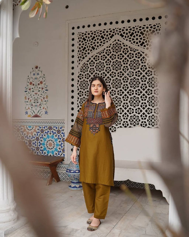 TRENDING ROMAN SILK FABRIC TOP PANT WITH DUPATTA :3 piece suit(top,bottom&dupatta)