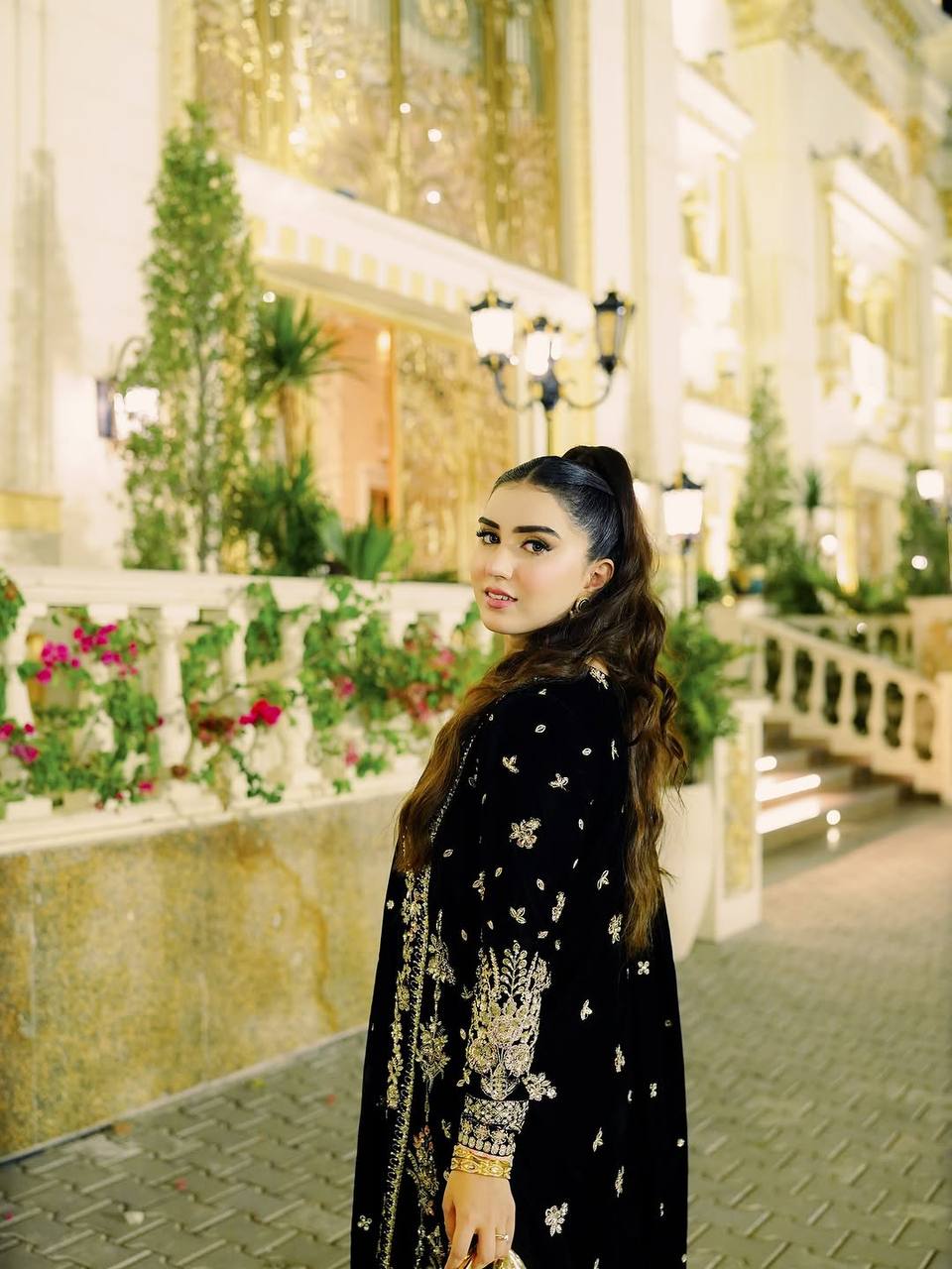 Newly Launched Velvet Kurti-Plazzo Set