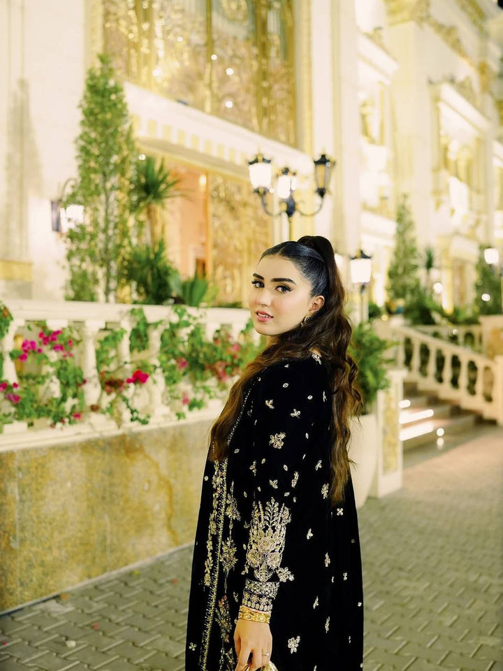 Newly Launched Velvet Kurti-Plazzo Set