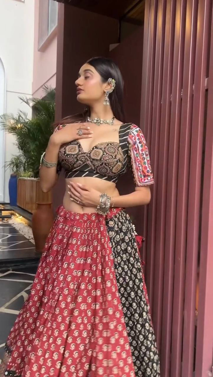 Navratri Special Full Stitched Lehenga Choli