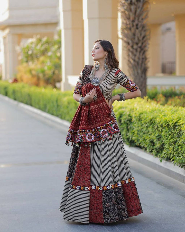 Beautifully designed Full Stitched Lehenga Choli Set