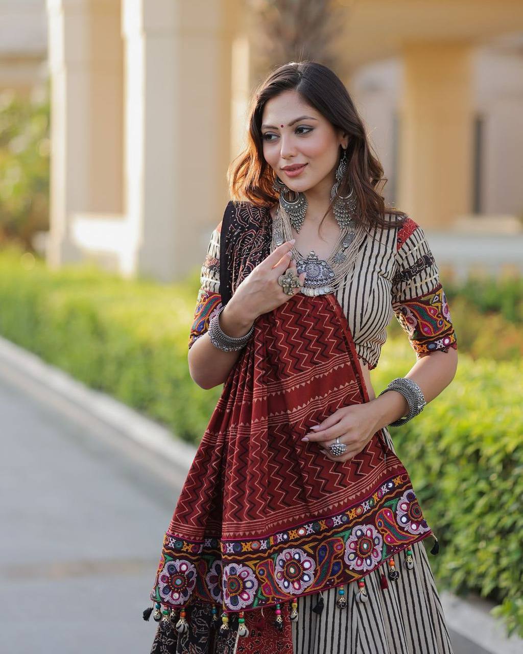Beautifully designed Full Stitched Lehenga Choli Set