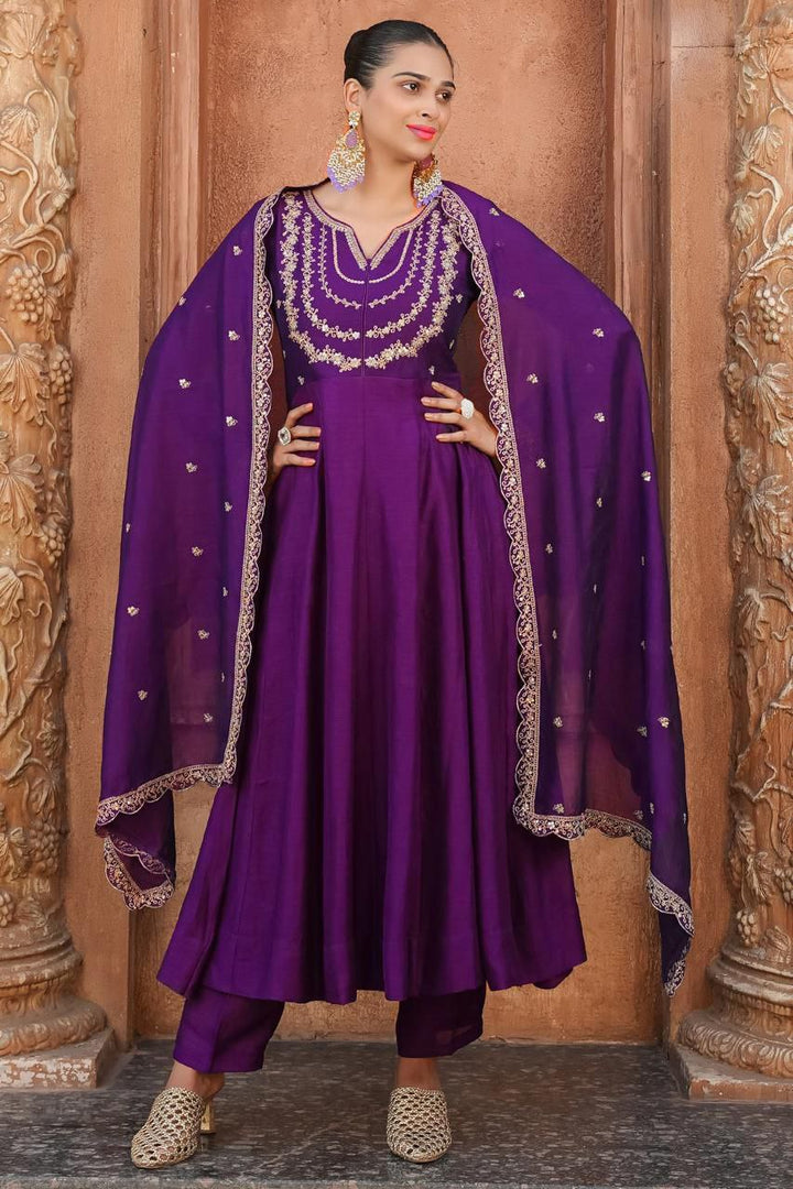 Our New Trendy Anarkali Kurti Pant Set