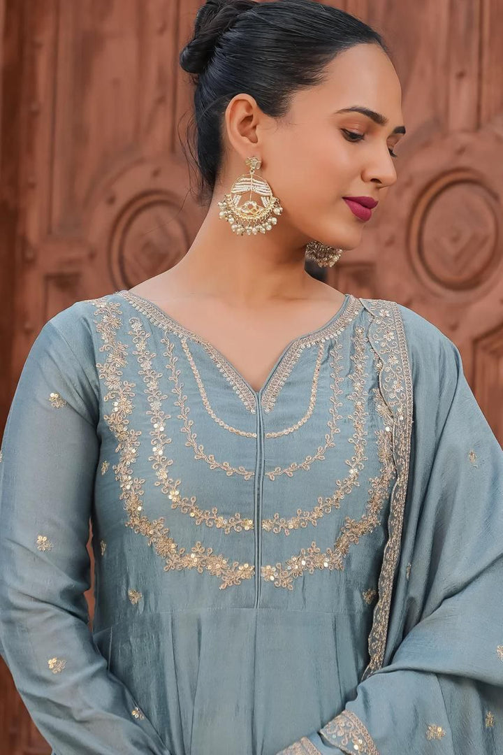 Our New Trendy Anarkali Kurti Pant Set