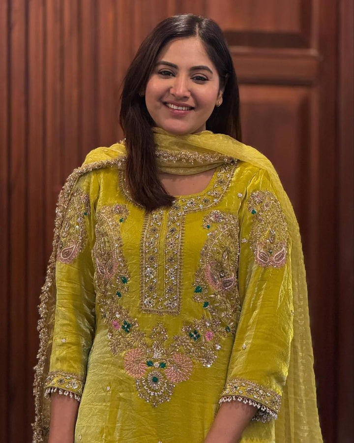 Step Out in Style with Our Designer Farsi Salwar Suit