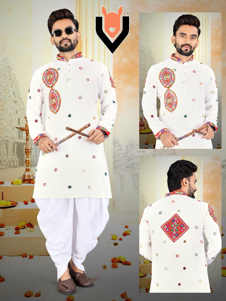 Traditional Navratri Kurta-Dhoti Set