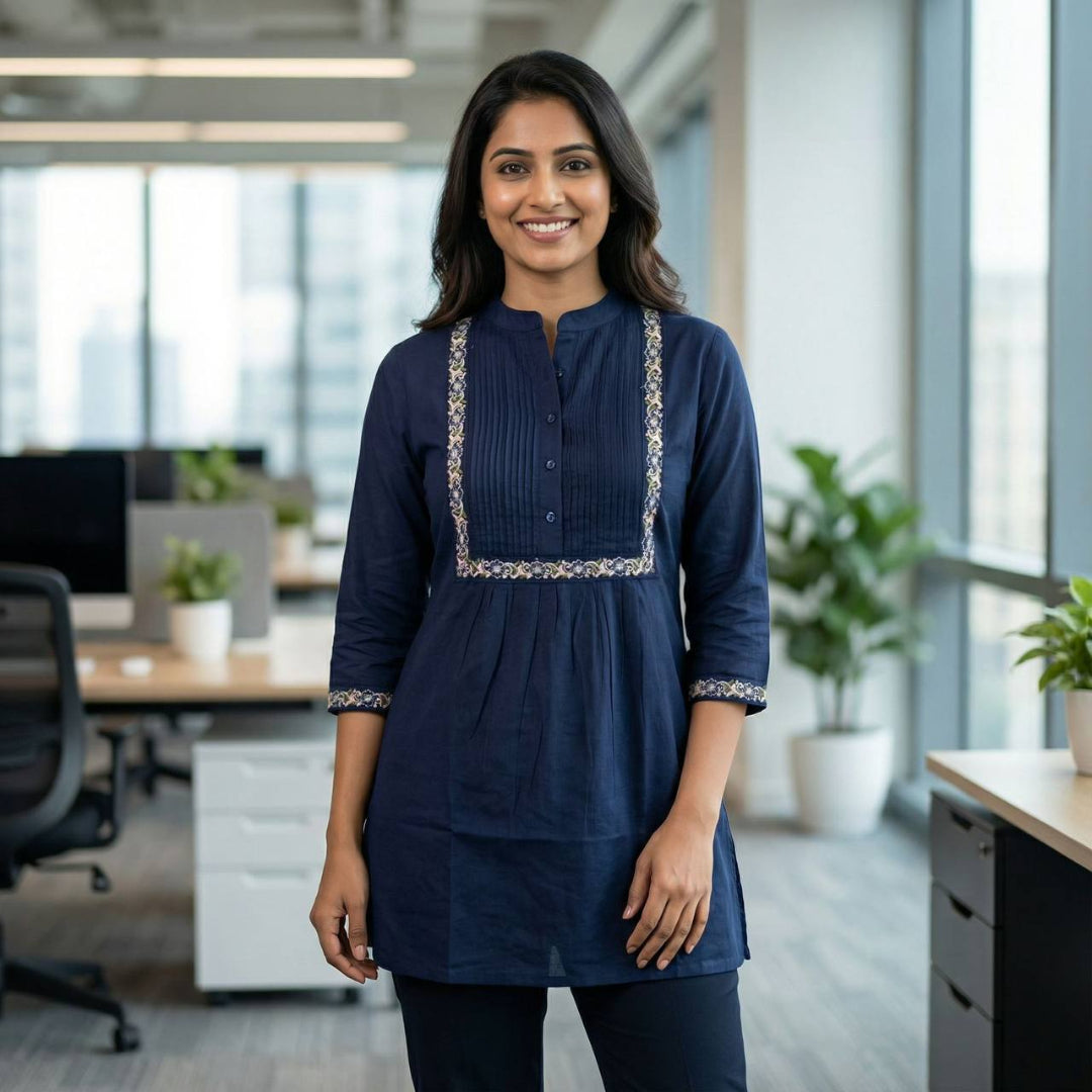 Short Tops in Heavy Embroidery – Multicolor Trend Edition