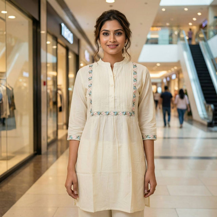 Short Tops in Heavy Embroidery – Multicolor Trend Edition