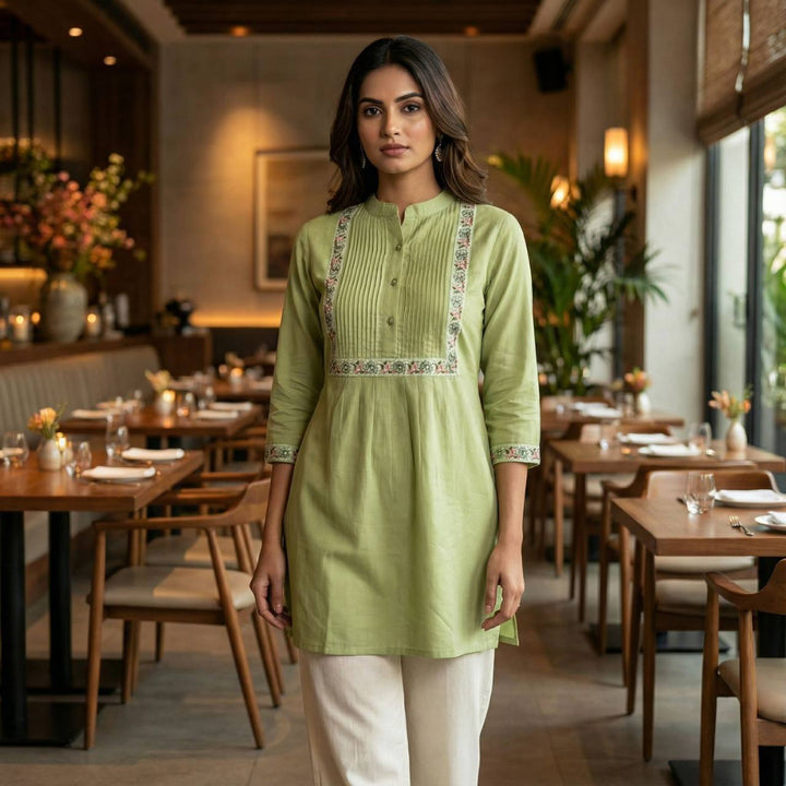 Short Tops in Heavy Embroidery – Multicolor Trend Edition