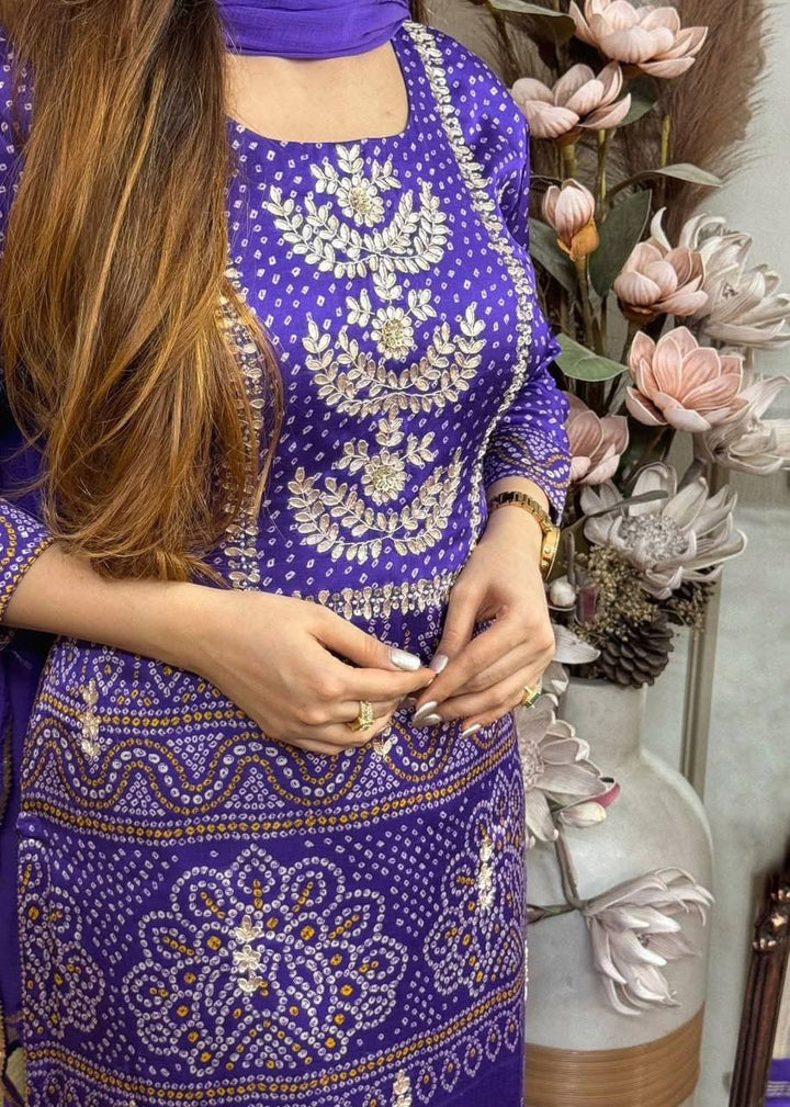 Festive Glow Bandhani Kurta Collection