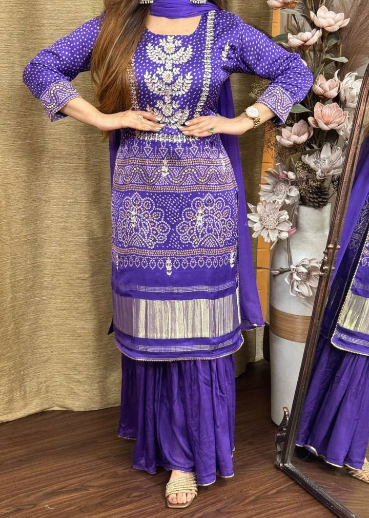 Festive Glow Bandhani Kurta Collection