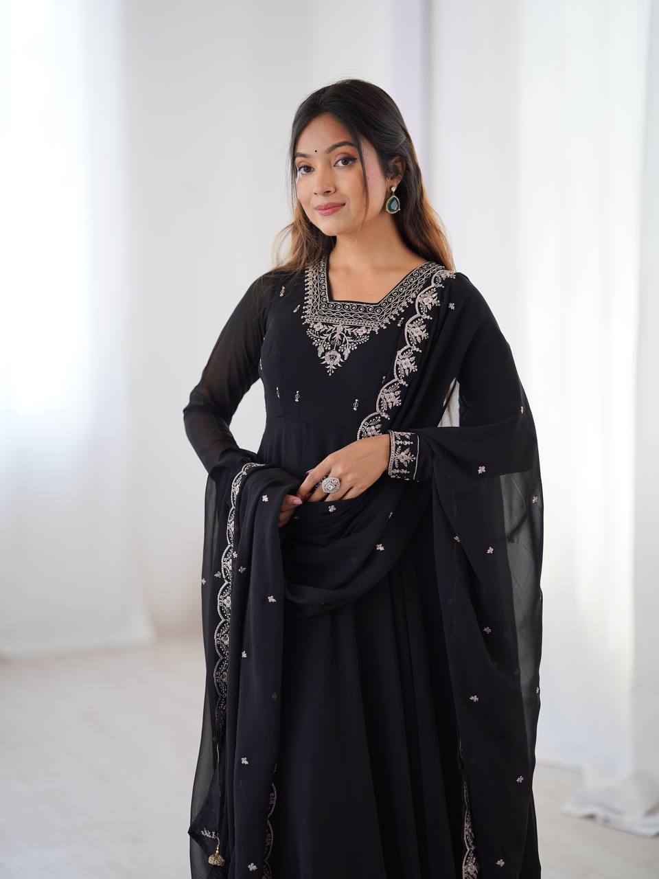 Elegant Designer Anarkali Set