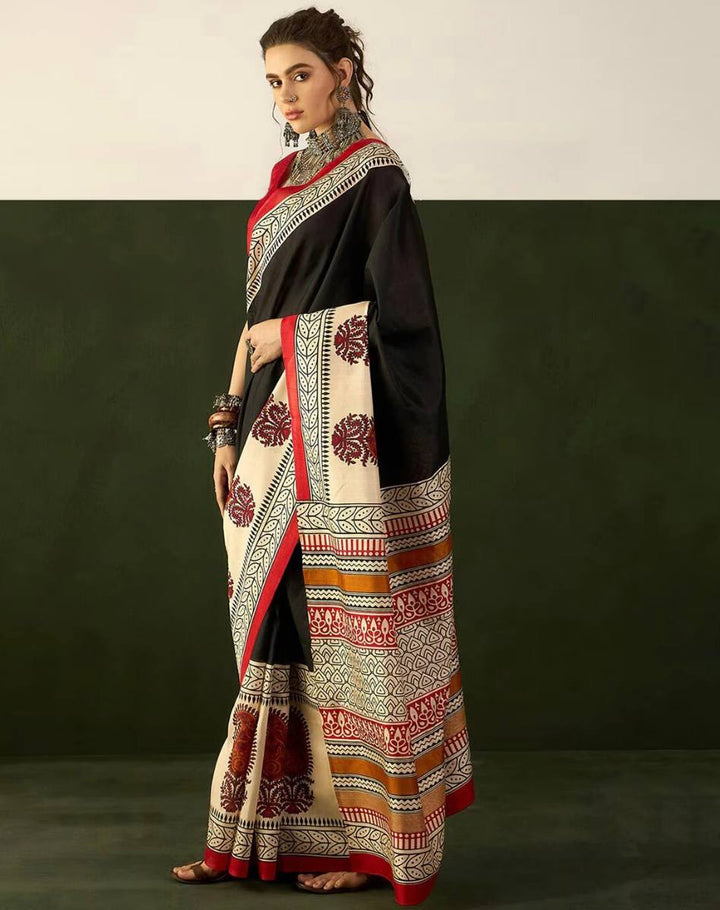 BEAUTIFUL PRINT SAREE