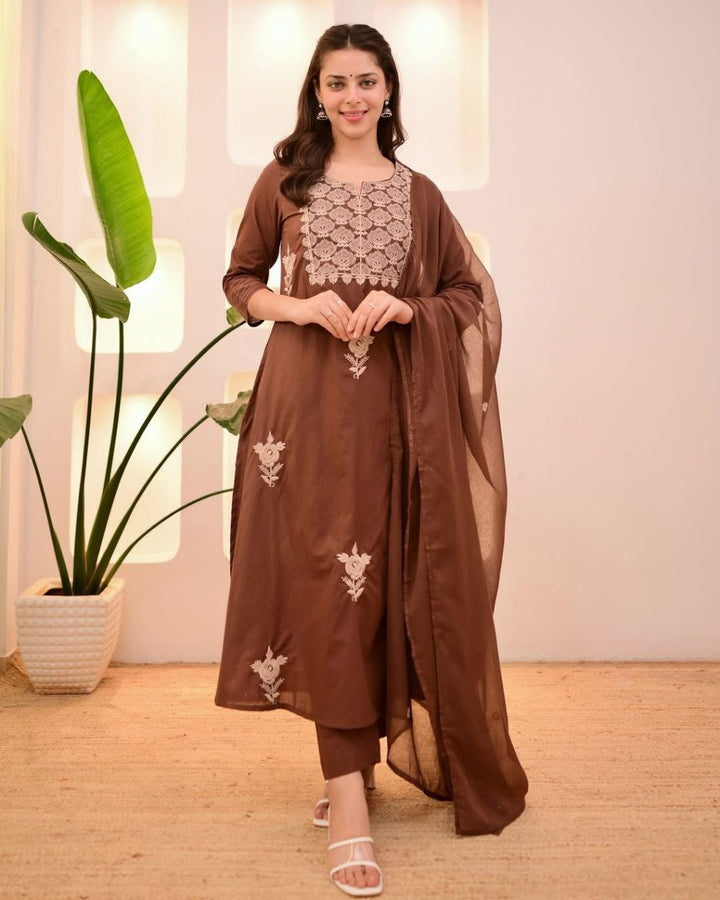 Effortless Elegance: The Pure Mul Cotton 3-Piece Set