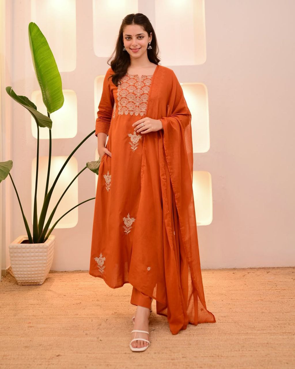 Effortless Elegance: The Pure Mul Cotton 3-Piece Set