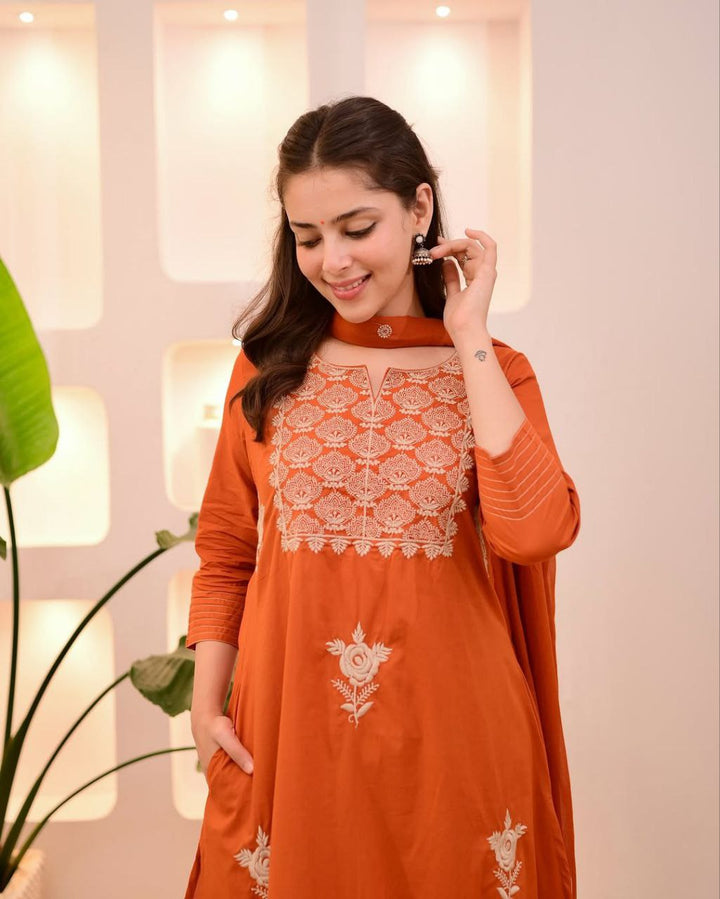 Effortless Elegance: The Pure Mul Cotton 3-Piece Set