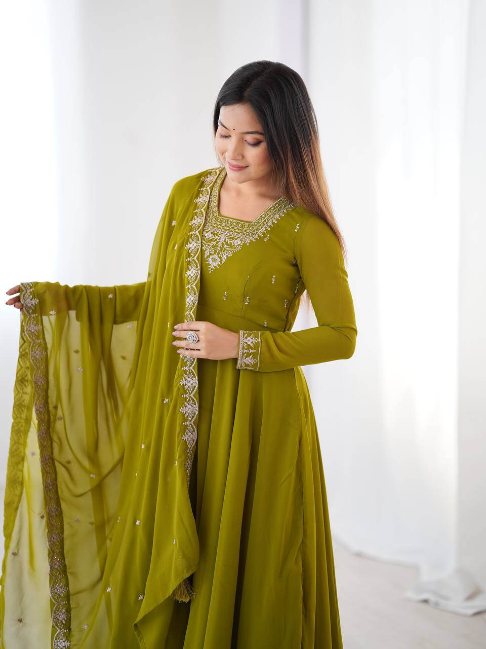 Elegant Designer Anarkali Set