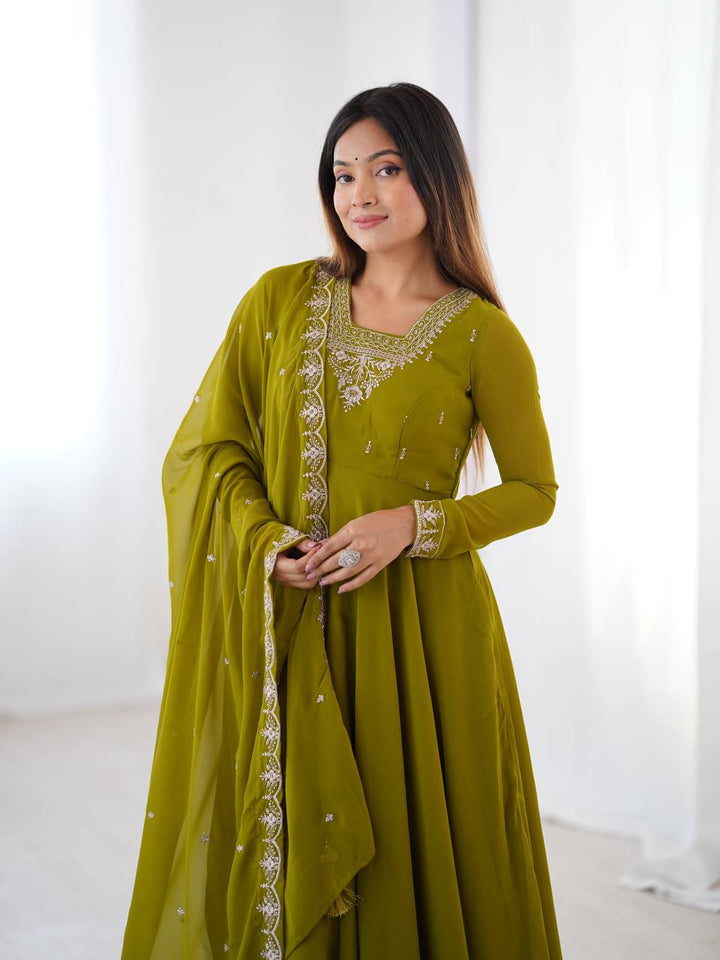 Elegant Designer Anarkali Set