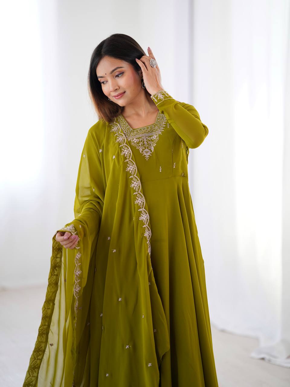 Elegant Designer Anarkali Set